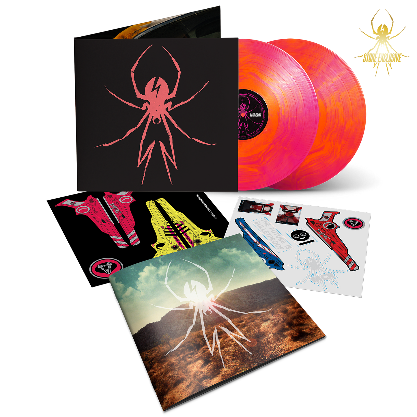 Danger Days (Deluxe Edition) Exclusive Pink Starburst Vinyl 2LP