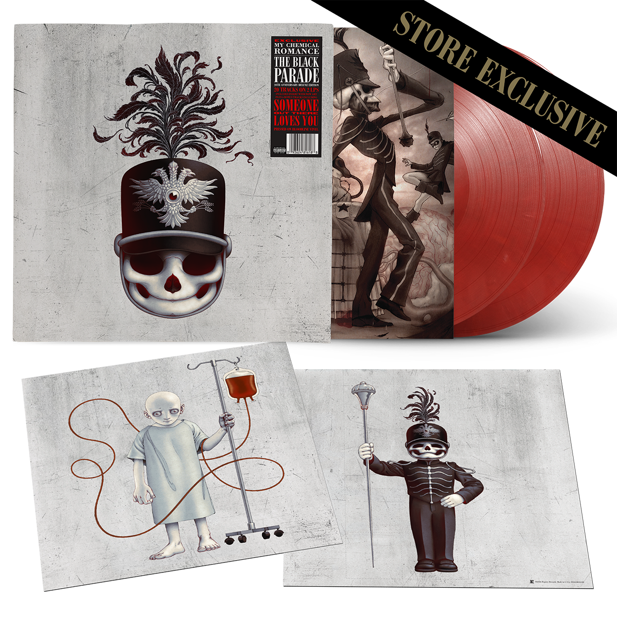 The Black Parade (20th Anniversary Deluxe Edition) Exclusive Bloodline Red 2LP