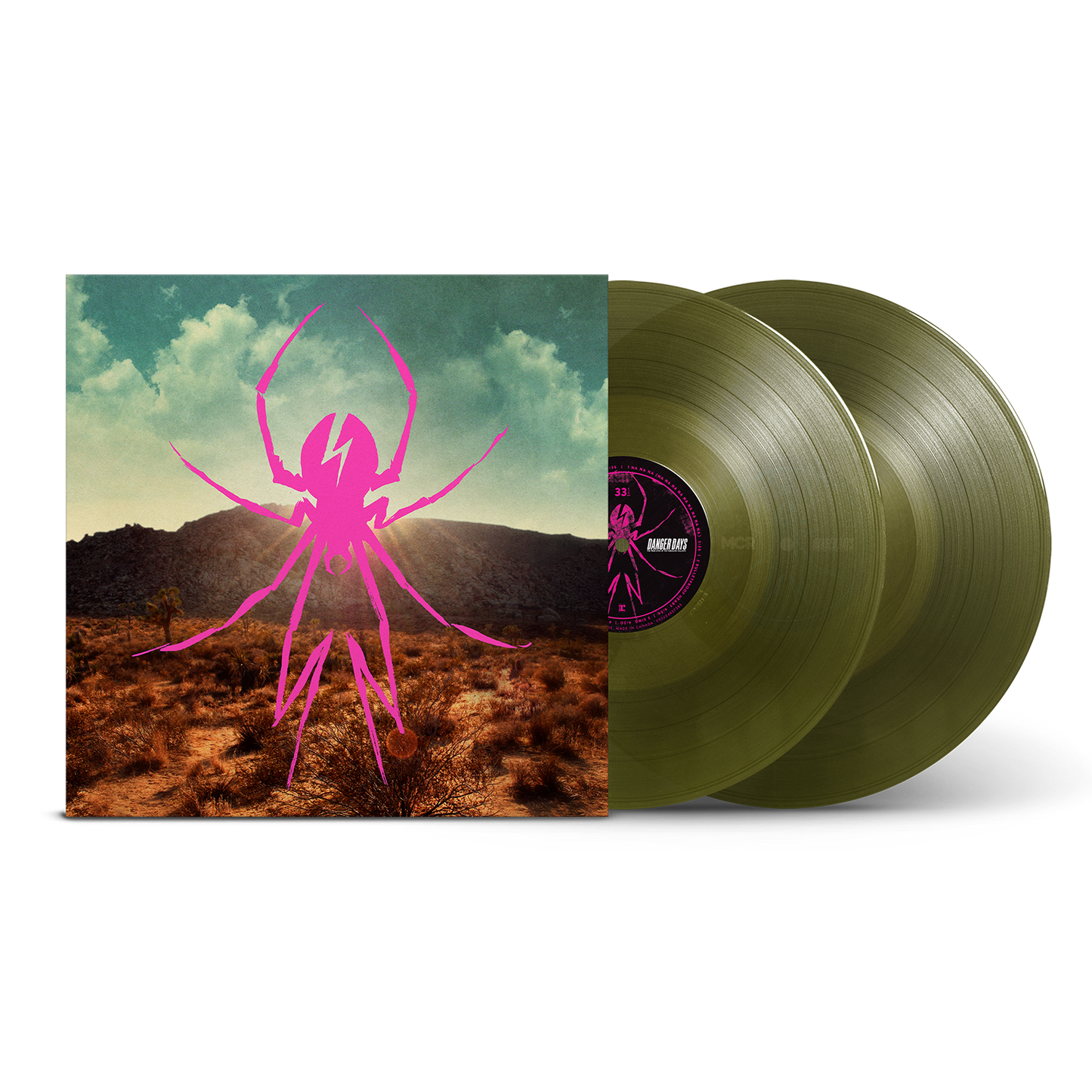 Danger Days (Deluxe Edition) Green Sludge Vinyl 2LP – My Chemical