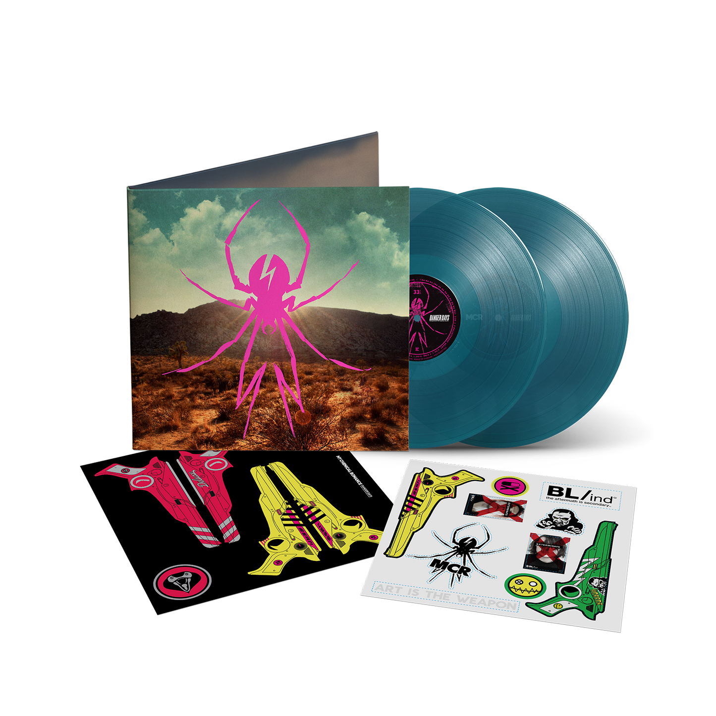 Danger Days (Deluxe Edition) Exclusive Sea Blue Vinyl 2LP