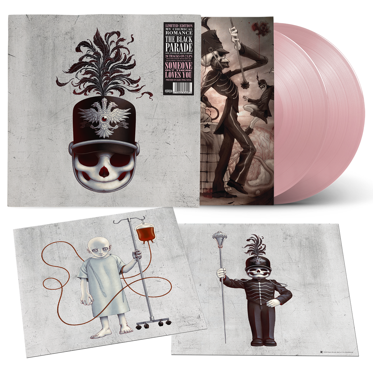 The Black Parade (20th Anniversary Deluxe Edition) Baby Pink Vinyl 2LP