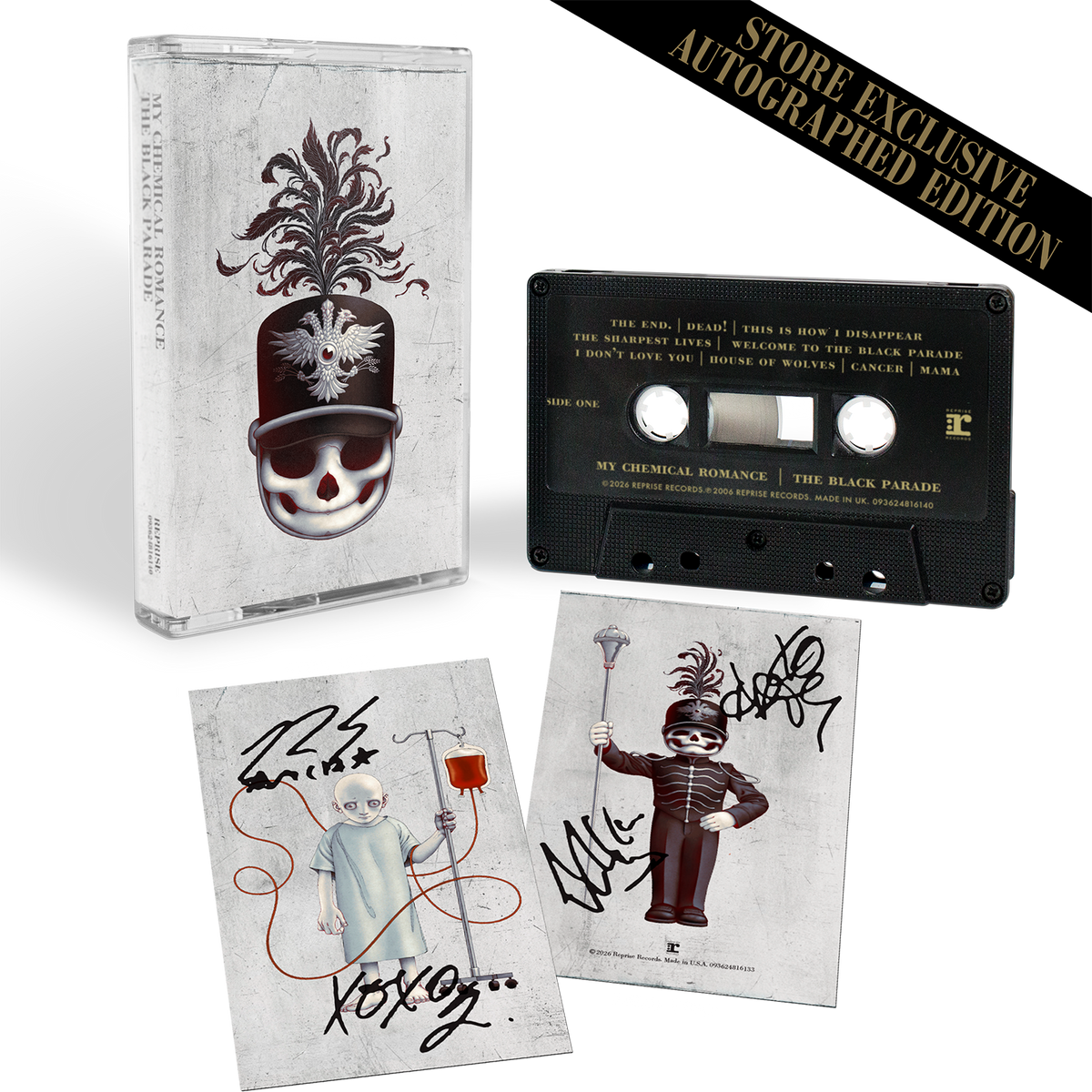 The Black Parade (20th Anniversary Deluxe Edition) Signed Cassette