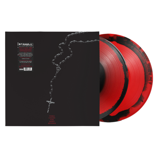 Three Cheers for Sweet Revenge (Deluxe Edition) Red & Black Corona Vinyl 2LP
