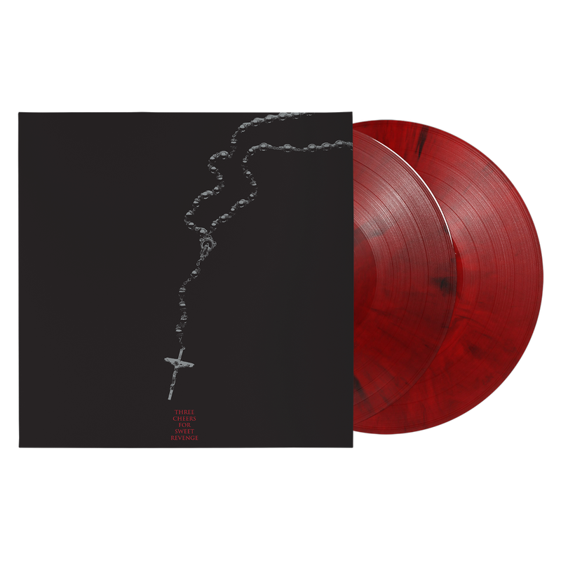 Three Cheers for Sweet Revenge (Deluxe Edition) Red & Black Marble Vinyl 2LP