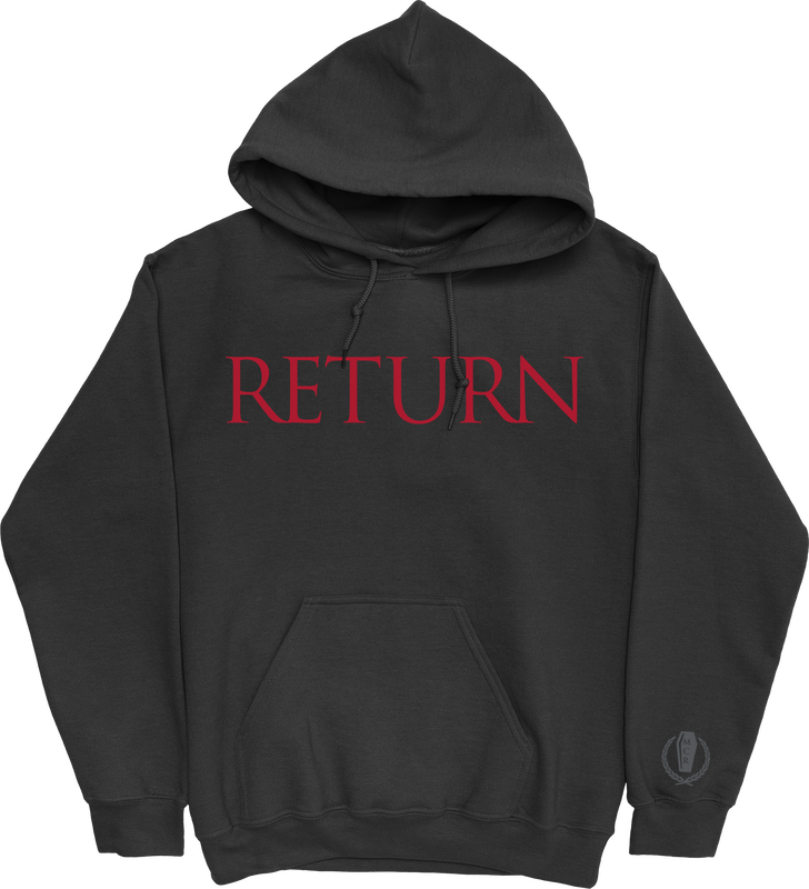 Return Hoodie Black Return Hoodie Black
